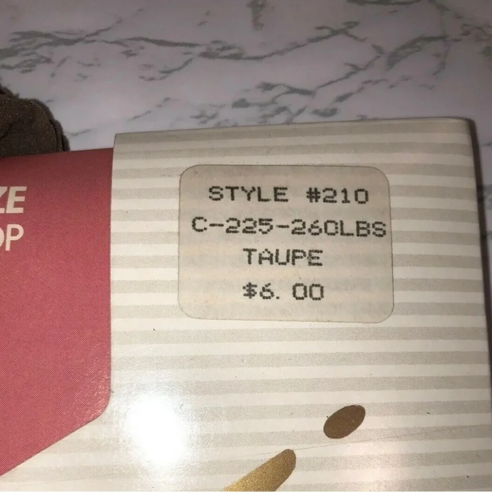 Vintage VOLT Queen Size Panty Hose Color Taupe - Size C (1 package) VTG Hosiery